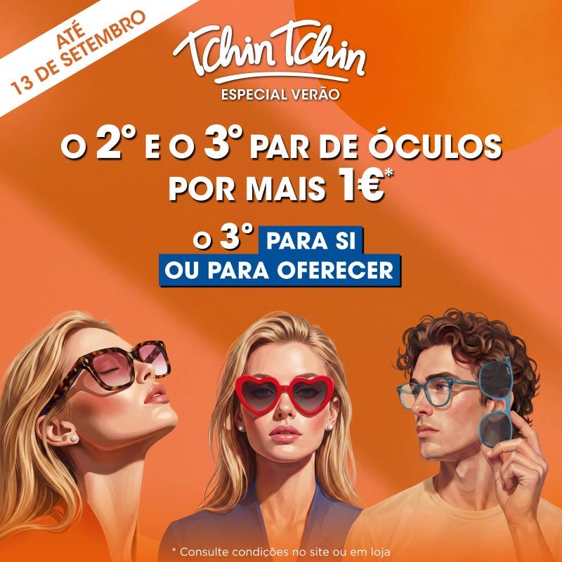 Tchin Tchin 3 paires jusqu'au 13 septembre