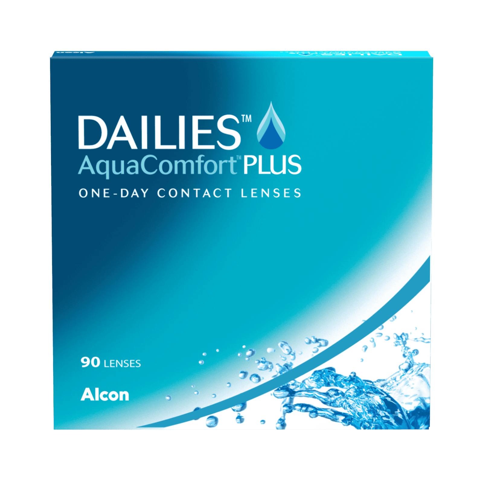 Lentes de contacto Dailies AquaComfort Plus 90L 