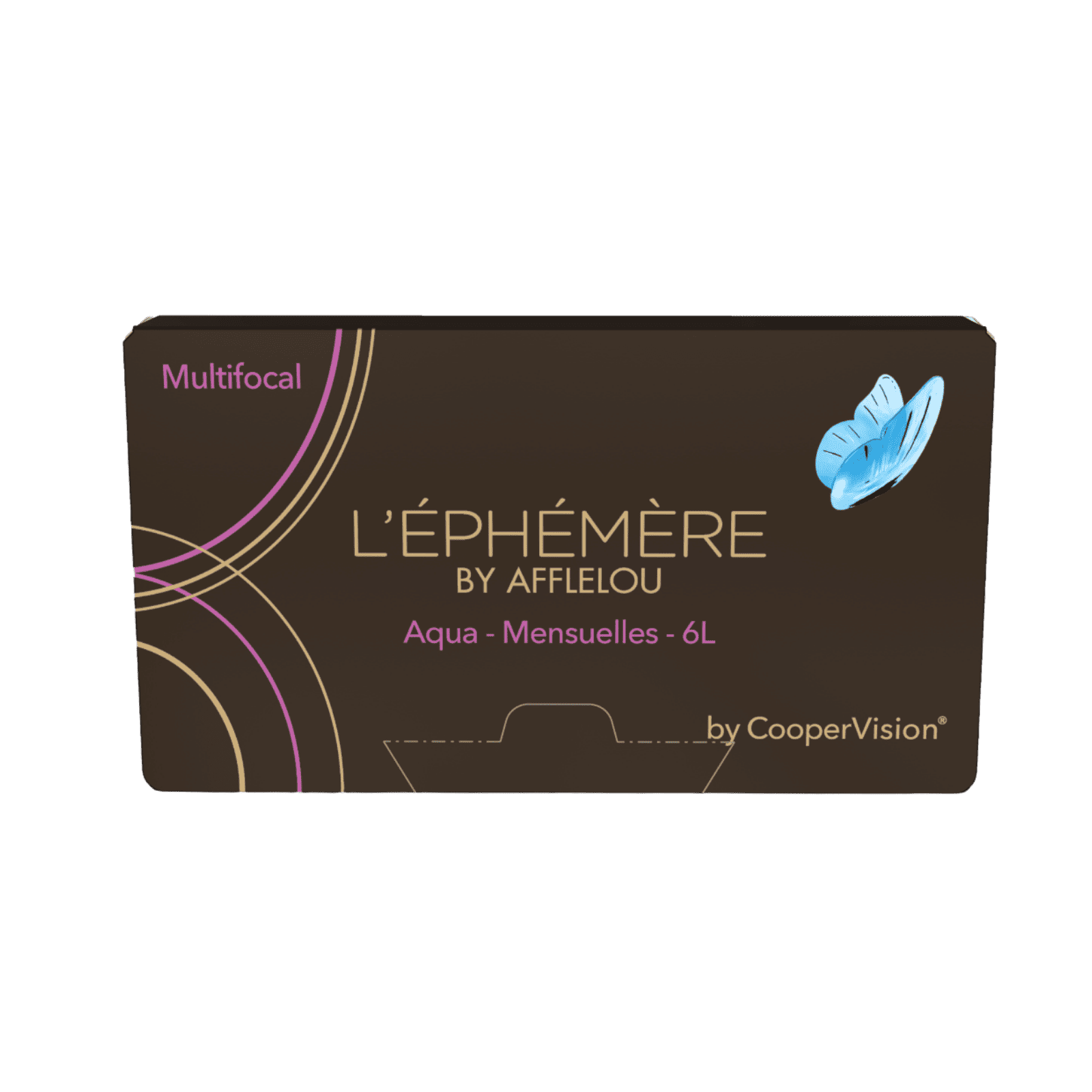 Lentes de contacto Ephémère Aqua Mensuelle Multifocal D 6L (Biofinity MF) 