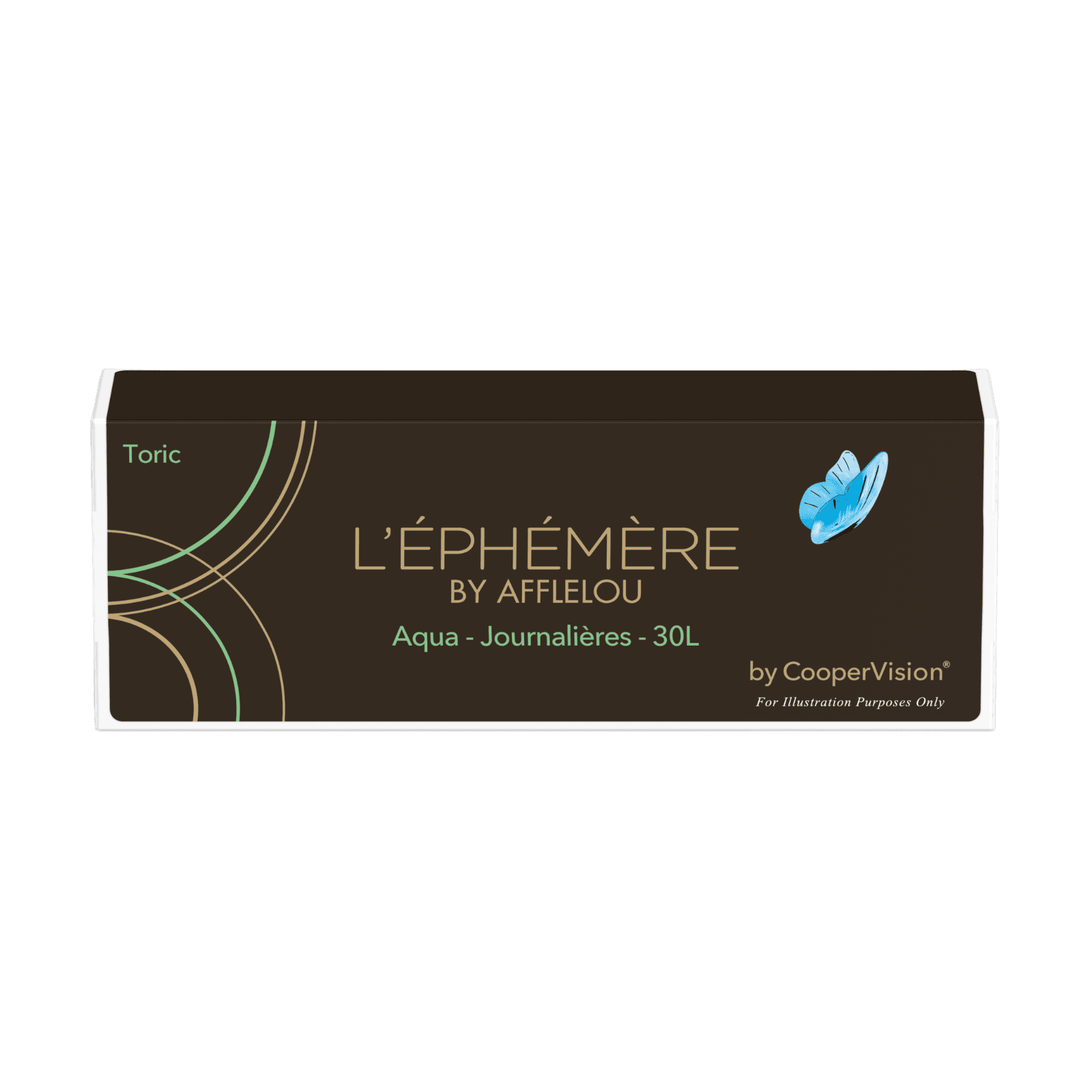 Lentes de contacto Ephémère Aqua Journalière Toric 30L (Clariti 1D Toric) 